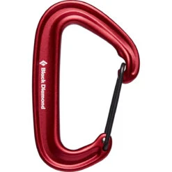 Black Diamond MiniWire Carabiner -Outdoor Sports Equipment Store 210235 6009 MINIWIRE CARABINER RED 01