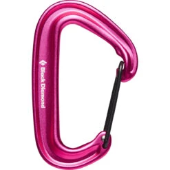 Black Diamond MiniWire Carabiner -Outdoor Sports Equipment Store 210235 6015 MINIWIRE CARABINER ULTRA PINK 01