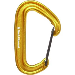 Black Diamond MiniWire Carabiner -Outdoor Sports Equipment Store 210235 7003 MINIWIRE CARABINER YELLOW 01