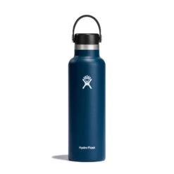 Hydro Flask 21 Oz Standard Mouth Water Bottle 22 Hydro Flask 21 Oz Standard Mouth Water Bottle -Outdoor Sports Equipment Store S21SX464 Indigo StraightOn