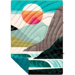Rumpl Original Puffy Blanket - Printed 1-Person -Outdoor Sports Equipment Store TPPB EA1 1 1
