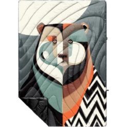 Rumpl Original Puffy Blanket - Printed 1-Person -Outdoor Sports Equipment Store TPPB EA2 1 1