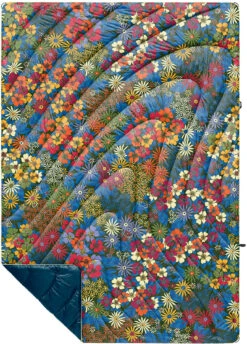 Rumpl Original Puffy Blanket - Printed 1-Person -Outdoor Sports Equipment Store TPPB FC1 1 FLOWER CROWN OGPUFFY 1P FLATLAY bc58675e 2654 496c b97f 682028cc8cb8