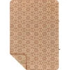 Rumpl Sherpa Fleece Blanket -Outdoor Sports Equipment Store TSFP KC1 T KALEIDOSCOPE CLAY SHERPA FLEECE FLATLAY
