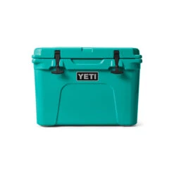 Yeti Tundra 35 Hard Cooler -Outdoor Sports Equipment Store Tundra 35 Aquifer Blue Front 3354 B 1